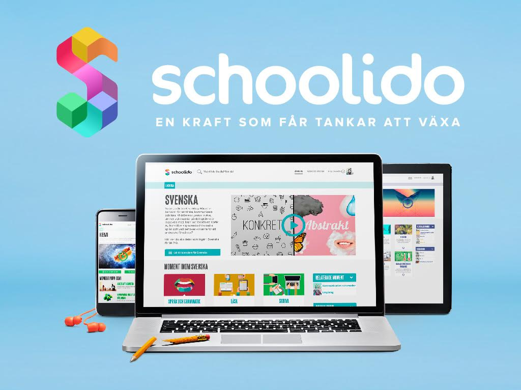 Skolon och lärtjänsten Schoolido i samarbete