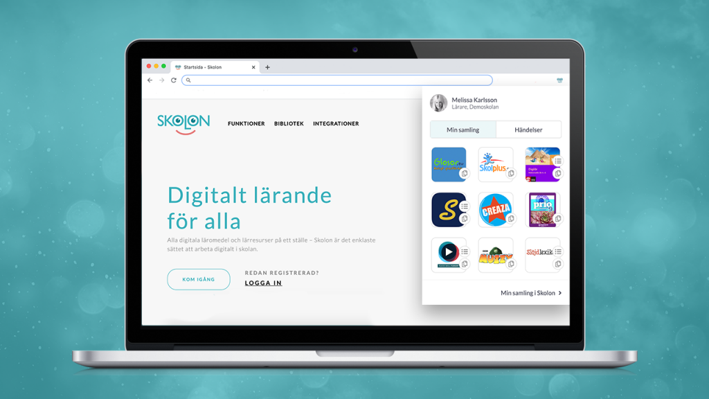 Skolon lanserar unika webbläsartillägg - hundratusentals djuplänkar gör digitalt lärande ännu mer tillgängligt för svenska skolor