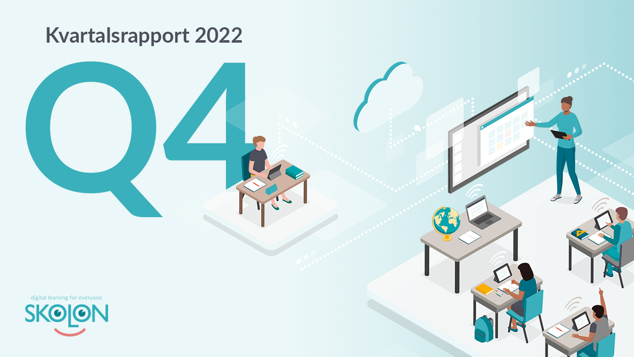 Kvartalsrapport Q4 Skolon Skolon AB (publ) publicerar bokslutskommuniké per 31 december 2022