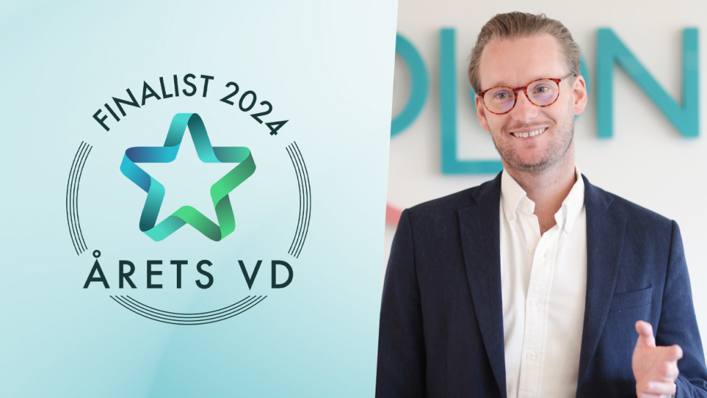 Arets vd finalist Oliver Lundgren