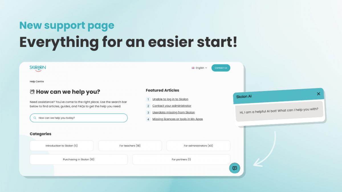 New school year, new support page – everything for an easier start ...