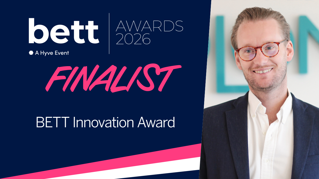 Bett Finalist Skolon Skolon nominerat till Bett Innovation Award 2026 – en av världens mest prestigefyllda edtech-utmärkelser